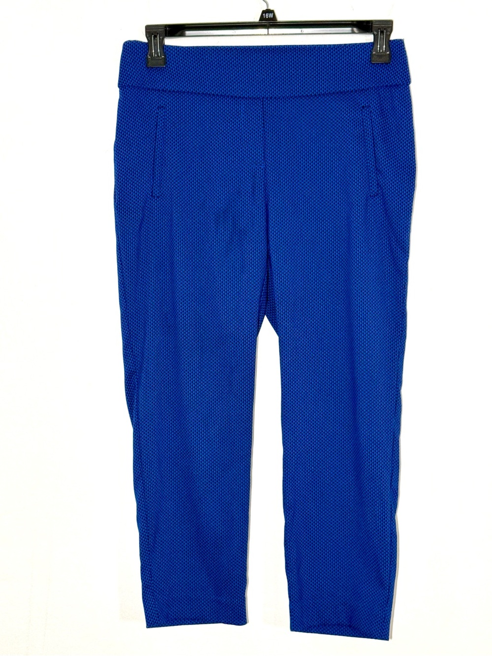 Apt. 9 Essentials Blue Stretch Pull On Pants Size 8 Slim Leg Ankle
